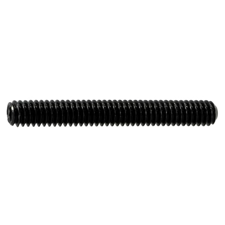Midwest Fastener 1/4"-20 x 2" Black Oxide Steel Coarse Thread Socket Set Screws 8PK 38444